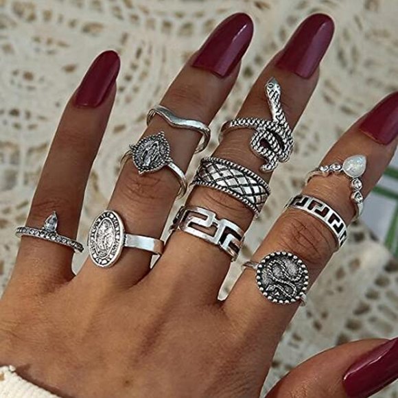 Bohemian Style Hollow Vintage Snake 10-Piece Set - Picture 2 of 4